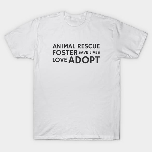 Animal Rescue T-Shirt by nyah14